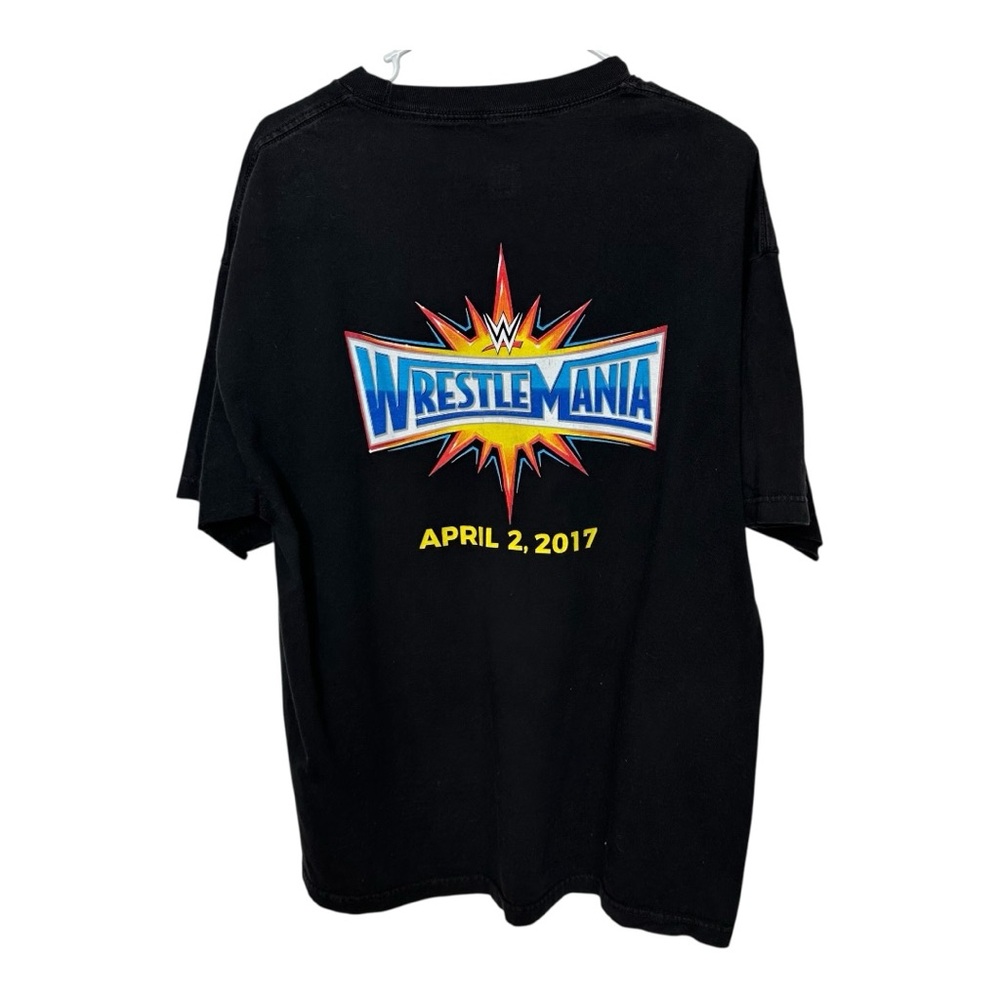 WWE Crew Black Short Sleeve Graphic Tee Shirt Size X-Large